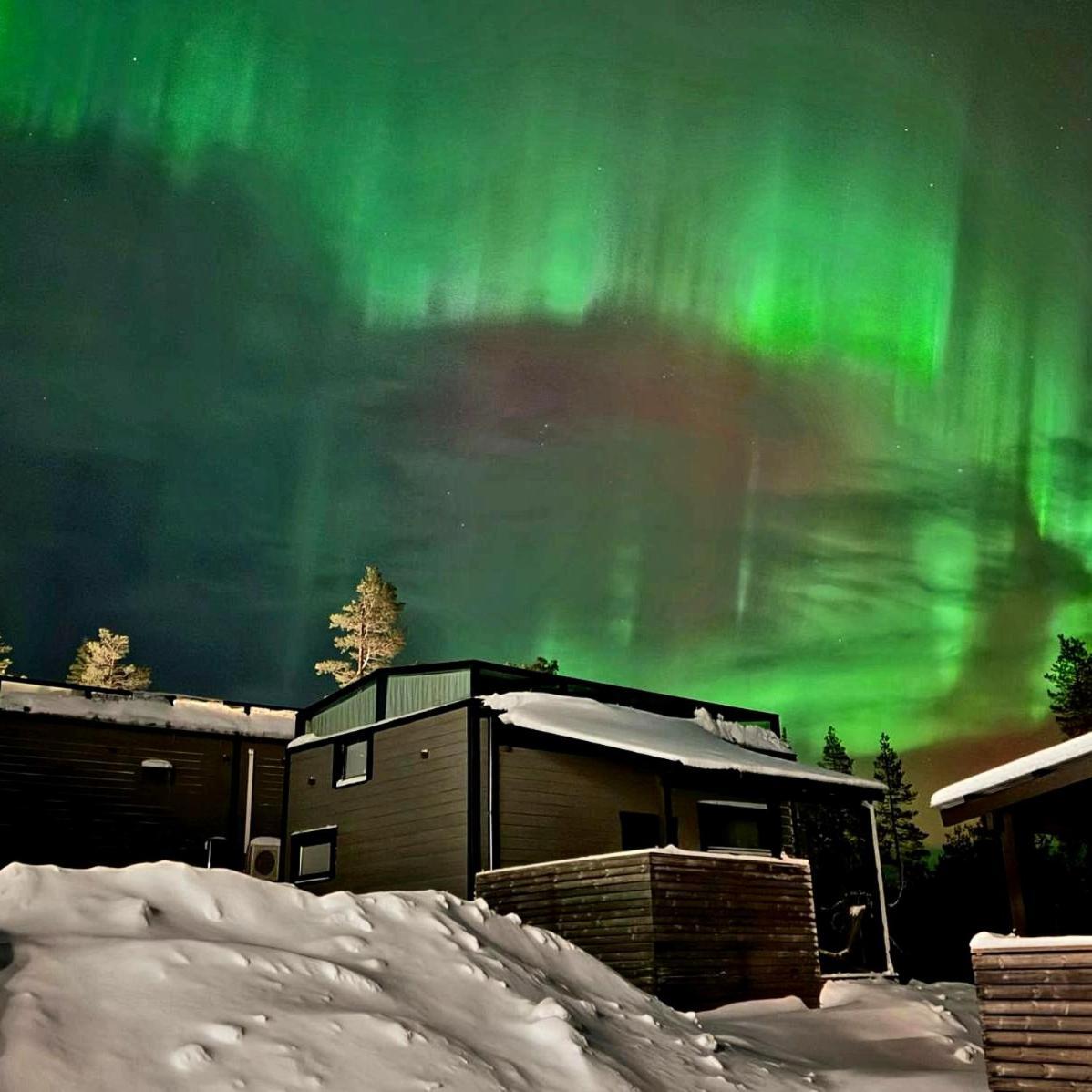Levi Sky Igloo With Private Sauna And Hot Tub Eksteriør billede
