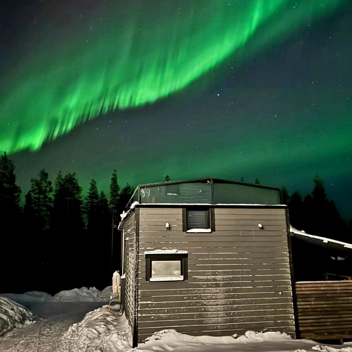 Levi Sky Igloo With Private Sauna And Hot Tub Eksteriør billede