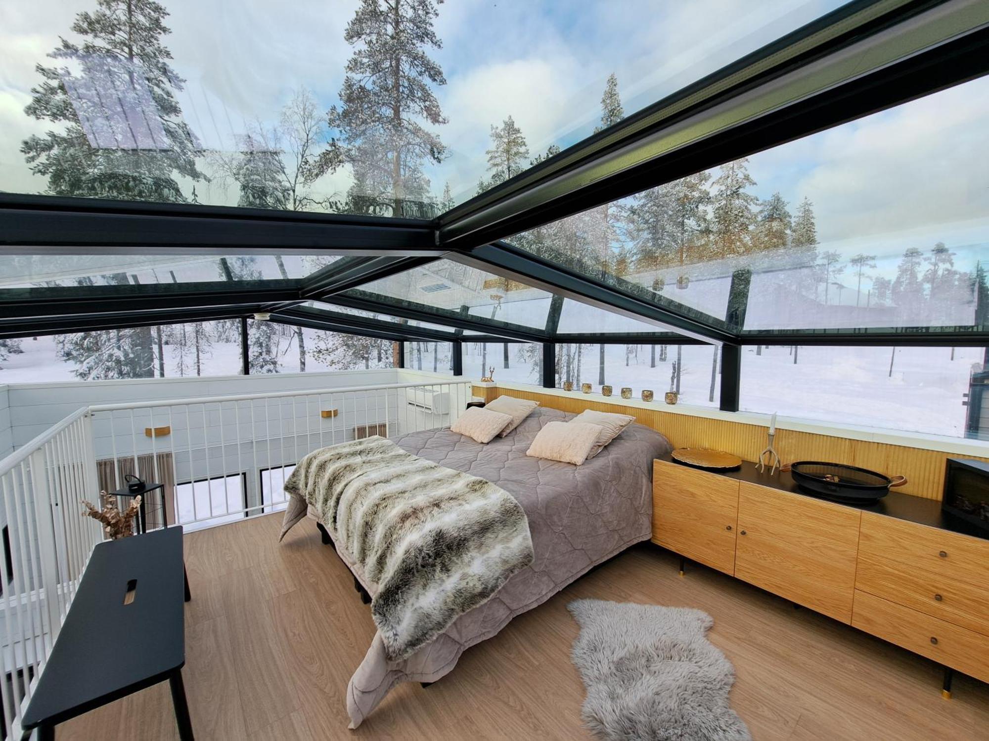 Levi Sky Igloo With Private Sauna And Hot Tub Eksteriør billede