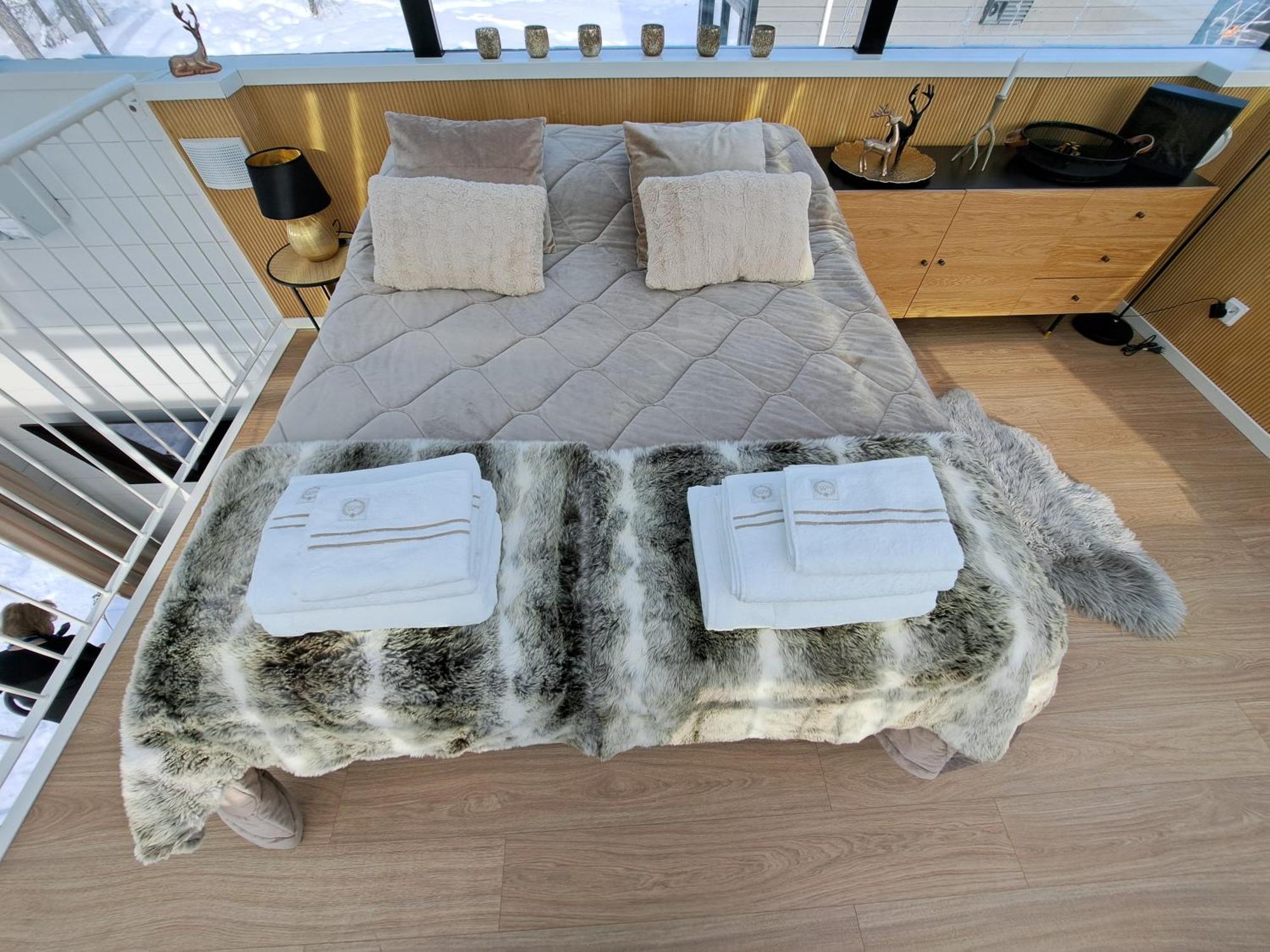 Levi Sky Igloo With Private Sauna And Hot Tub Eksteriør billede